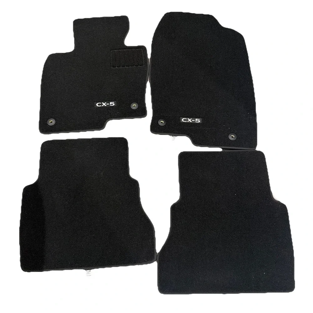 Mazda 2025 CX-5 OEM Black Carpet Factory floor Mats Set Of‎ Four NEW